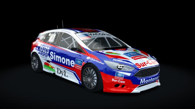 Ford Focus TN Class 3 2018 for Assetto Corsa