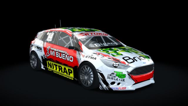 Ford Focus TN Class 3 2018 for Assetto Corsa