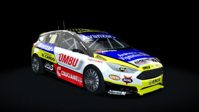 Ford Focus TN Class 3 2018 for Assetto Corsa