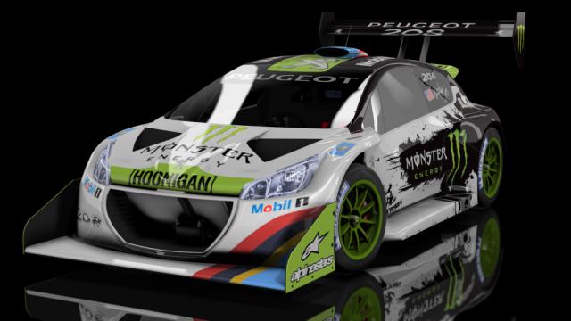 PikesPeak Peugeot 208 T16 for Assetto Corsa