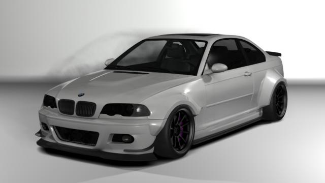 BMW M3 E46 Widebody для Assetto Corsa