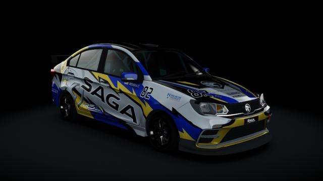 Proton Saga R3 Cup for Assetto Corsa