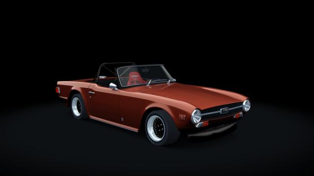 Triumph TR6 race for Assetto Corsa