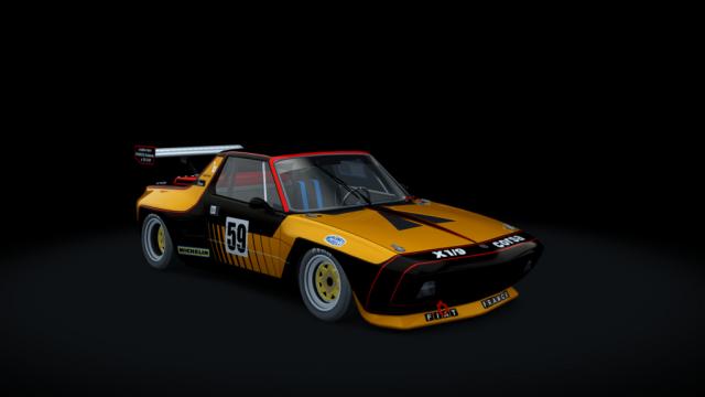 Fiat X19 Dallara for Assetto Corsa