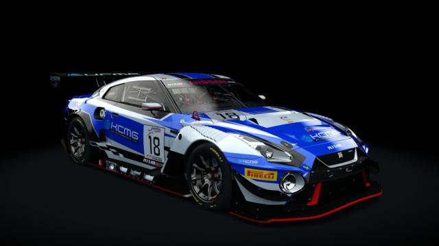 Nissan GT-R GT3 2018 for Assetto Corsa