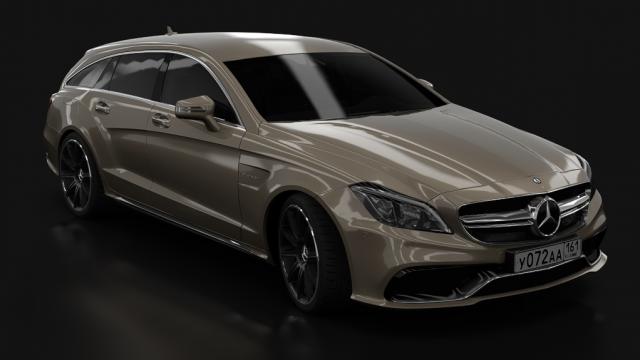 Mercedes-Benz CLS63S AMG Shooting Brake X218 for Assetto Corsa