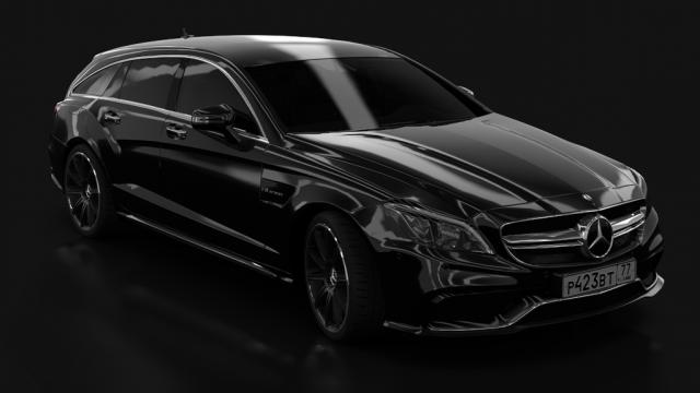 Mercedes-Benz CLS63S AMG Shooting Brake X218 for Assetto Corsa