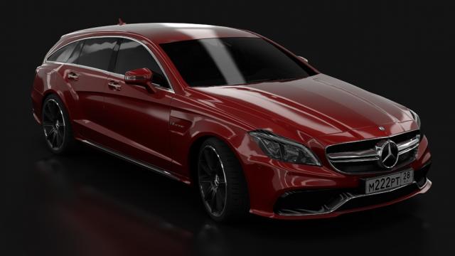 Mercedes-Benz CLS63S AMG Shooting Brake X218 for Assetto Corsa