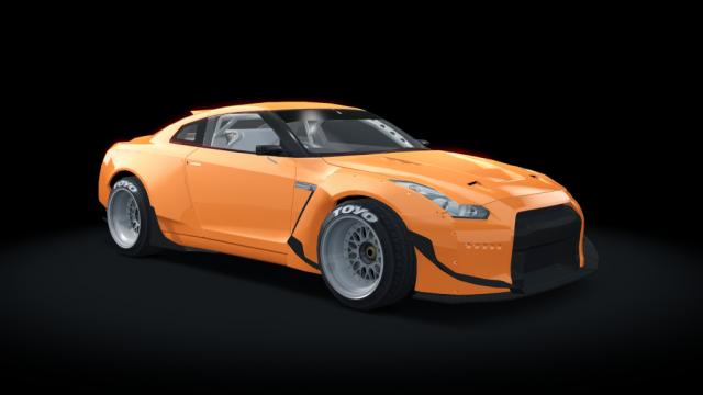 Nissan GT-R Rocket Bunny for Assetto Corsa