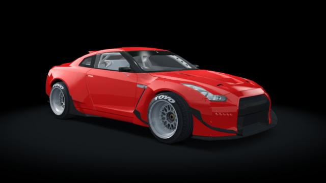 Nissan GT-R Rocket Bunny for Assetto Corsa