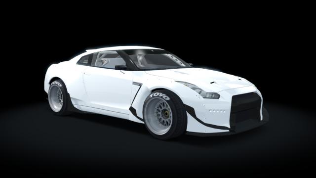 Nissan GT-R Rocket Bunny for Assetto Corsa