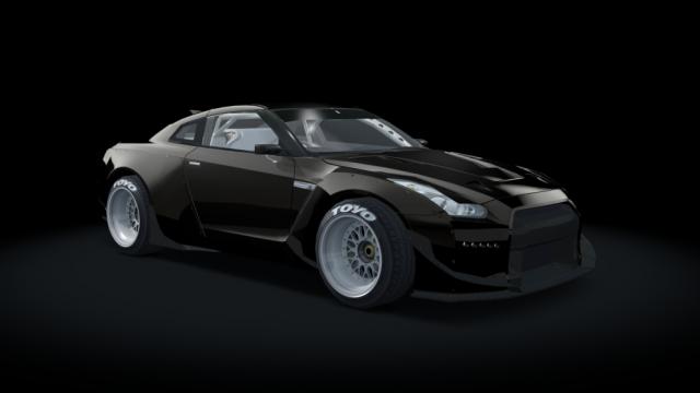 Nissan GT-R Rocket Bunny for Assetto Corsa