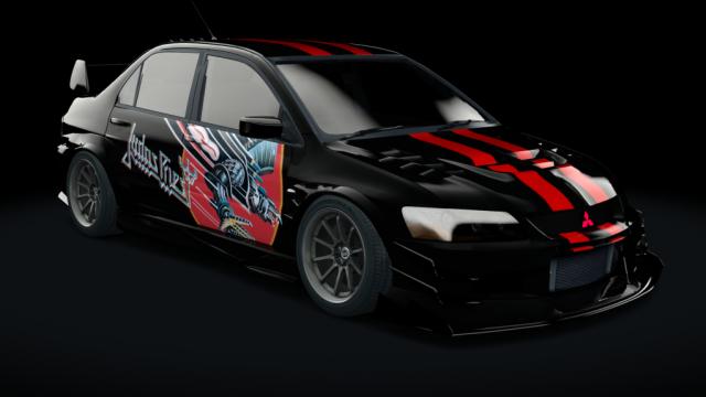 Mitsubishi Lancer Evolution Hellspec for Assetto Corsa