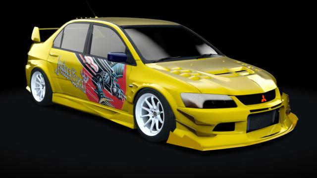 Mitsubishi Lancer Evolution Hellspec for Assetto Corsa