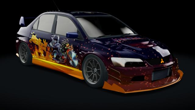 Mitsubishi Lancer Evolution Hellspec for Assetto Corsa