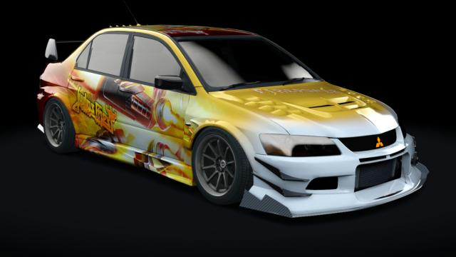 Mitsubishi Lancer Evolution Hellspec for Assetto Corsa