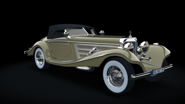 Mercedes-benz 500k Roadster for Assetto Corsa