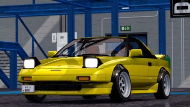 TNT Toyota MR2 AW11 for Assetto Corsa