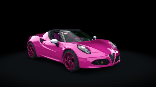 Alfa Romeo 4C Spider for Assetto Corsa