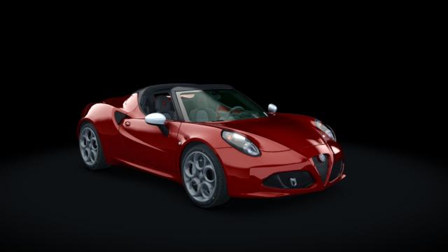 Alfa Romeo 4C Spider for Assetto Corsa