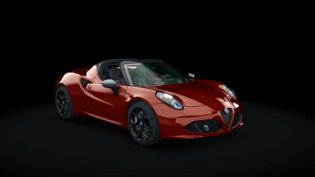 Alfa Romeo 4C Spider for Assetto Corsa