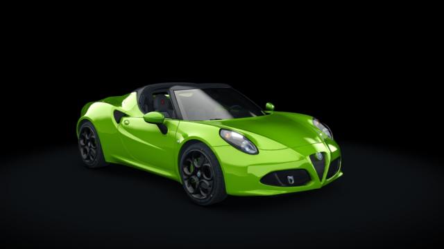 Alfa Romeo 4C Spider for Assetto Corsa