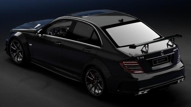 _WIP Early Release Mercedes-Benz C63 AMG Blackseries MLGZ for Assetto Corsa