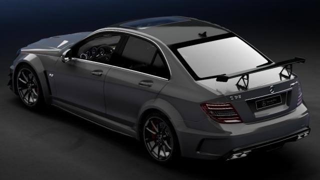 _WIP Early Release Mercedes-Benz C63 AMG Blackseries MLGZ for Assetto Corsa