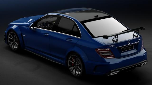 _WIP Early Release Mercedes-Benz C63 AMG Blackseries MLGZ for Assetto Corsa