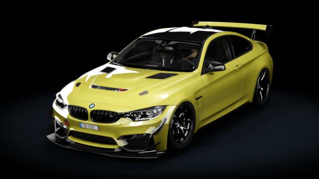 BMW M4 F82 tracktool for Assetto Corsa