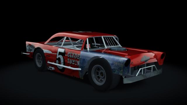 Chevrolet Chevy Nascar 1955 for Assetto Corsa