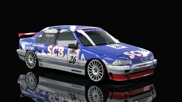 GrA Peugeot 405 Mi16 ST 1992 для Assetto Corsa