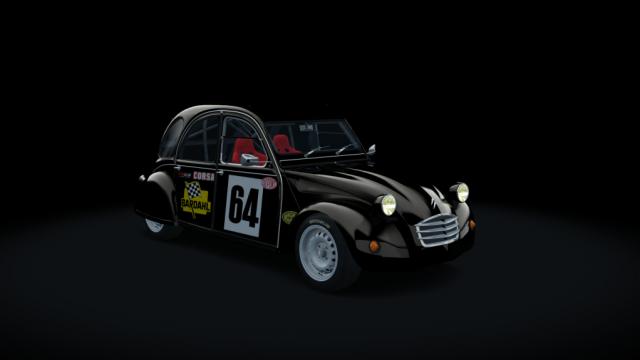 Citroen 2cv 70 race hellie for Assetto Corsa