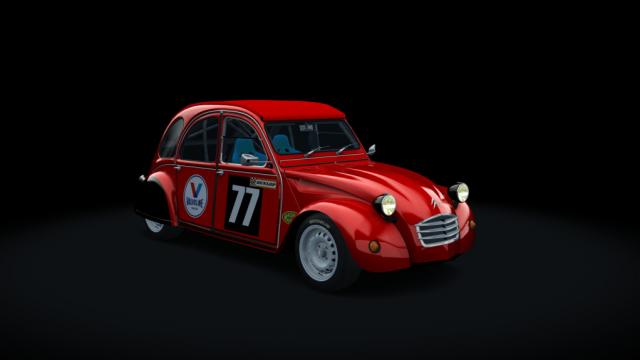 Citroen 2cv 70 race hellie for Assetto Corsa