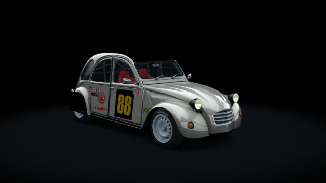 Citroen 2cv 70 race hellie for Assetto Corsa