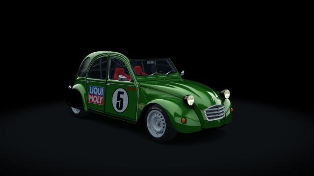 Citroen 2cv 70 race hellie for Assetto Corsa