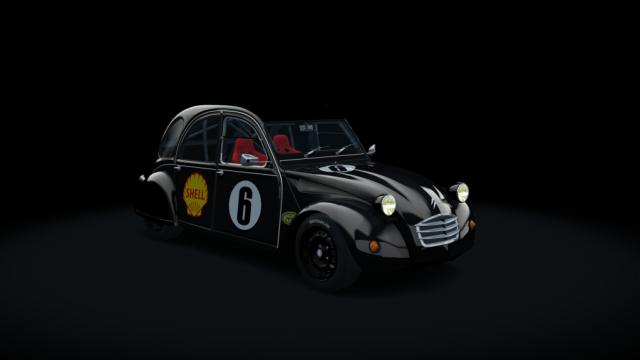 Citroen 2cv 70 race hellie for Assetto Corsa