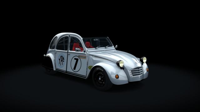 Citroen 2cv 70 race hellie for Assetto Corsa