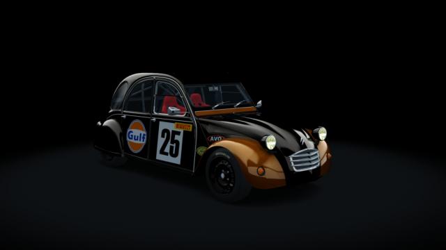 Citroen 2cv 70 race hellie for Assetto Corsa