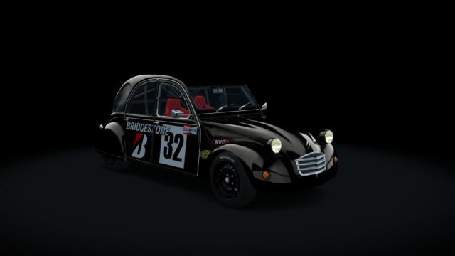 Citroen 2cv 70 race hellie for Assetto Corsa