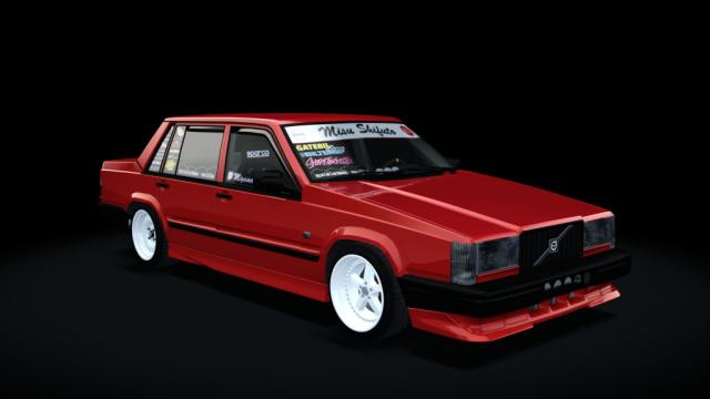 Volvo 740 Street 1984 для Assetto Corsa