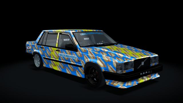 Volvo 740 Street 1984 для Assetto Corsa