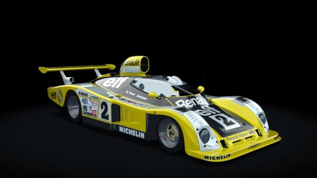 Alpine-Renault A442B 1977 for Assetto Corsa