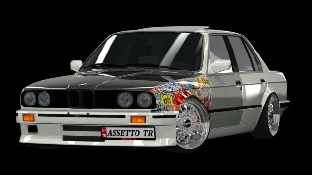 BMW M3 E30 Sedan 2JZ для Assetto Corsa