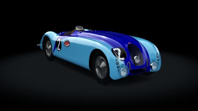 Bugatti type 57G (1937) for Assetto Corsa