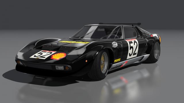 Lamborghini Miura P400 SVR for Assetto Corsa