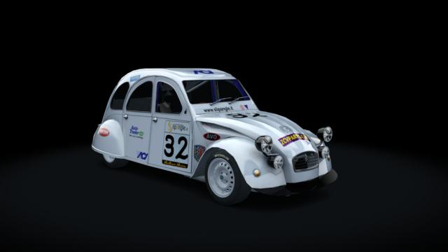 Citroen 2cv racing for Assetto Corsa