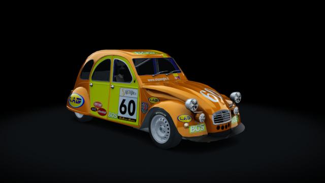 Citroen 2cv racing for Assetto Corsa