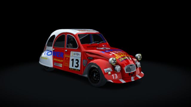 Citroen 2cv racing