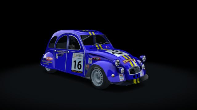 Citroen 2cv racing for Assetto Corsa